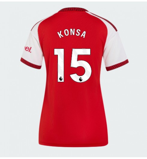 Arsenal Ezri Konsa #15 Kotipaita Naisten 2026-27 Lyhythihainen Arsenal Ezri Konsa #15 Kotipaita Naisten 2026-27 Lyhythihainen